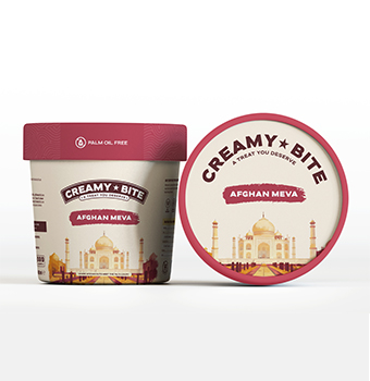 Afghan Meva Ice Cream Tub